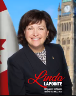 Linda Lapointe : Députée fédérale de Rivière-des-Mille-Îles